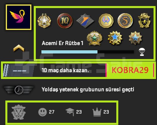 FACEİT+12 MADALYA 868 WİN 1916 SAAT SEÇKİN