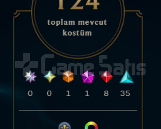 ZÜMRÜT FULL HESAP 150 KOSTÜM valo hesaplı