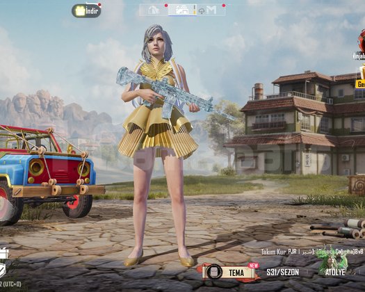 DOLU DOLU PUBG MOBILE HESABI