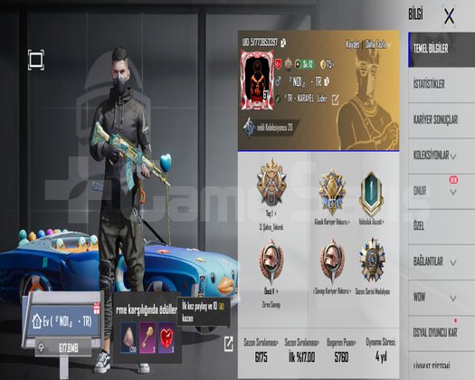 67 lvl 40 kol 15 destansı ucli emek hesabı