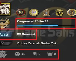 6 MADALYA- 11 YILLIK- RUST VE +49 OYUNLU HESAP!