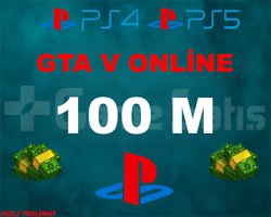 PS4/PS5 100M GTA V ONLİNE BOOST