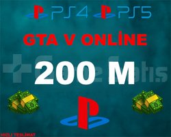 PS4/PS5 200M GTA V ONLİNE BOOST
