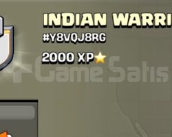 8 SEVİYE SAVAŞ KLANI INDIAN WARRIORS