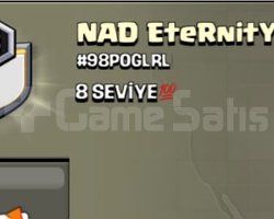 8 SEVIYE 3000 XP KLAN NAD Eternity