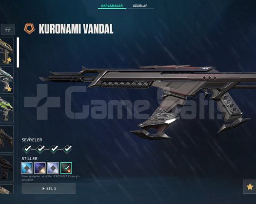 YAĞMACI KARAMBİT//KURONAMİ VANDALLI//SMURFLUK ACC!