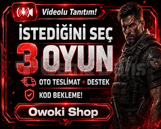 OTO GUARD İstediğiniz 3 Oyun + Garanti