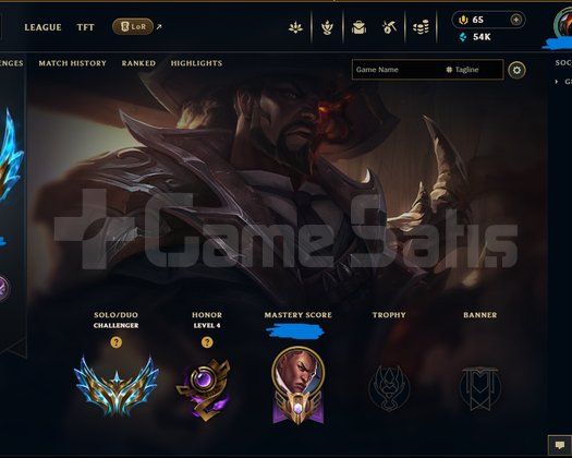chall adc main yüksek elo booster