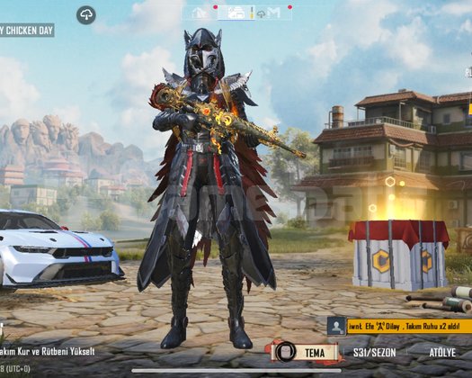 FULL PUBG MOBILE HESABI | NADİR KOSTÜMLER | KUS