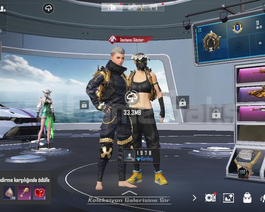 FULL PUBG MOBILE HESABI | NADİR KOSTÜMLER | KUS