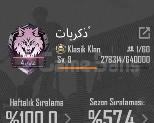 9.5SV KLAN İSİM AKTİF TR EN UYGUNU