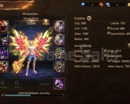 Vip 8 40 Lv 73k Sunucu 251