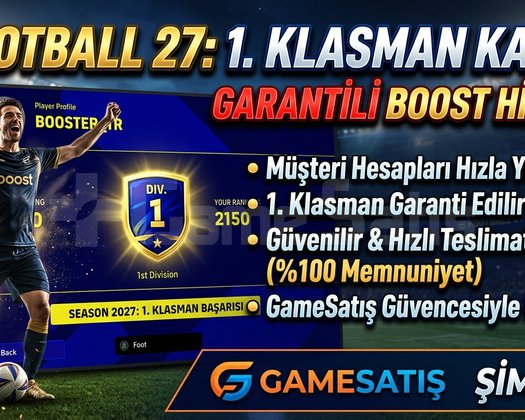 eFootball 2027 | Hızlı & Güvenilir 1. Klasman Boos