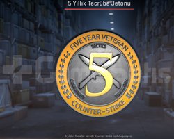 5 yıllık rozetli steam hesabı