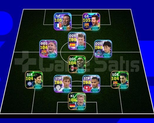 105 MESSİLİ , 105 MBAPPE BOL EPİCLİ MÜKEMMEL HESAP