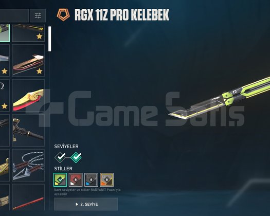 FULLL SİLAH KOSTÜMLÜ YÜCE İMMO 3 PİCK RANK
