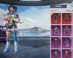 250+ Skin,7 destansı ve 3 yükseltilebilirli hesap