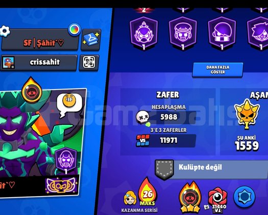 METEOR 3 ŞÖHRET 95K DOPDOLU HESAP