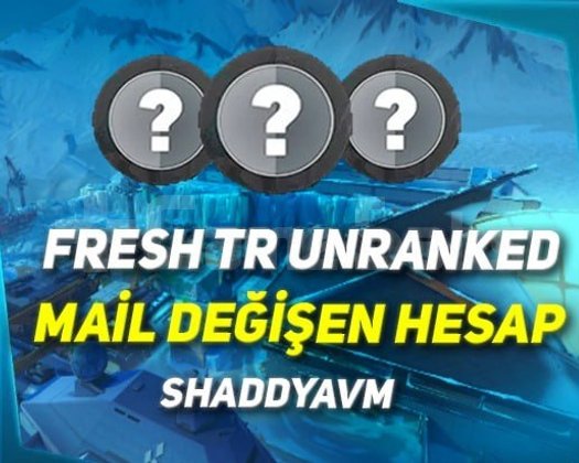 TR + 5 MAÇ + MAİL DEĞİŞEN + UNRANKED!