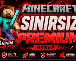 Sınırsız | Minecraft Premium | Sınırsız Destek