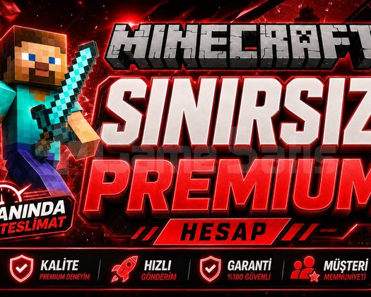 Sınırsız | Minecraft Premium | Sınırsız Destek