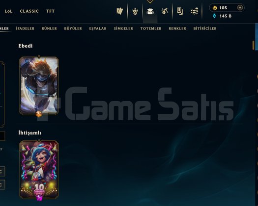 475 Level 200 Kostüm Altın Hesap
