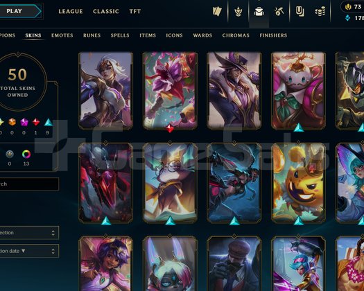 TR Zümrüt 4 Skinli destek main hesap