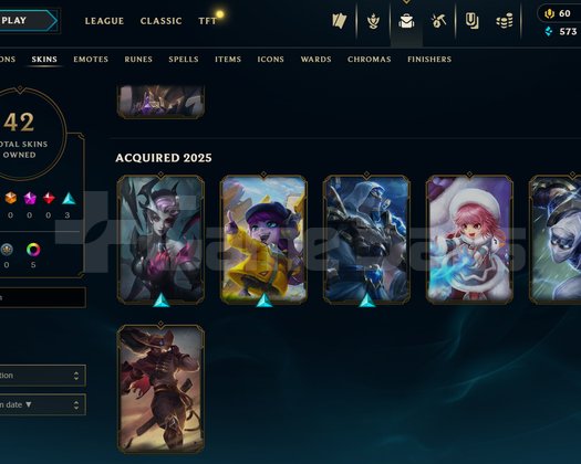 TR Gold 1 Mid lane paketi alınmış zed yasuo skinli