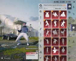 Spor Arabali 15 Özel emoji Sakallı Full Hesap