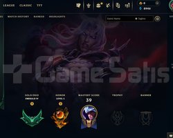 TR Zümrüt 4 85 LP 8 win 5 lose fresh hesap