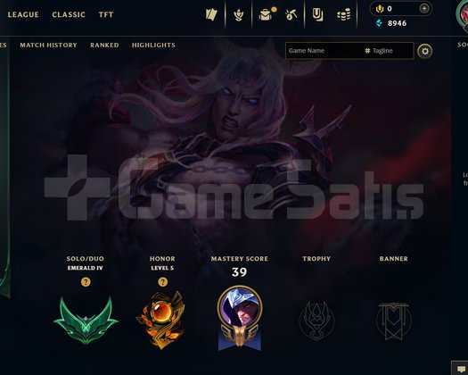 TR Zümrüt 4 85 LP 8 win 5 lose fresh hesap