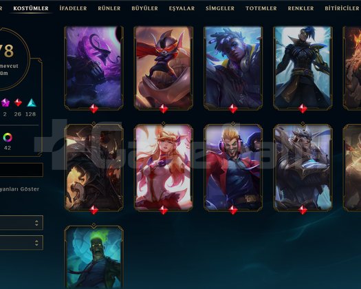 289 LEVEL - 278 KOSTÜM - FULL HERO - BRONZ 2 HESAP