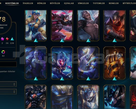 289 LEVEL - 278 KOSTÜM - FULL HERO - BRONZ 2 HESAP