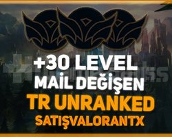 TR + UNRANKED + MAİL DEĞİŞEN + HESAPLAR!