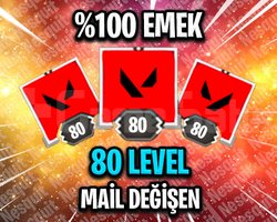 TR - 80 LEVEL - MAİL DEĞİŞEN - HESAPLAR!