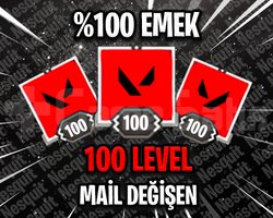 TR - 100 LEVEL - MAİL DEĞİŞEN - HESAPLAR!