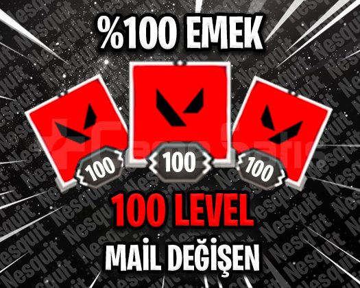 TR - 100 LEVEL - MAİL DEĞİŞEN - HESAPLAR!