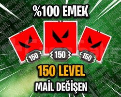 TR - 150 LEVEL - MAİL DEĞİŞEN - HESAPLAR!