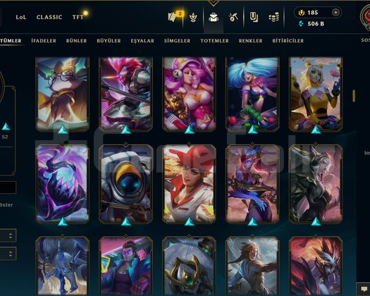 723 LVL + 200 KOSTÜM + 172 HERO + PLATİN 3 + MAİL!