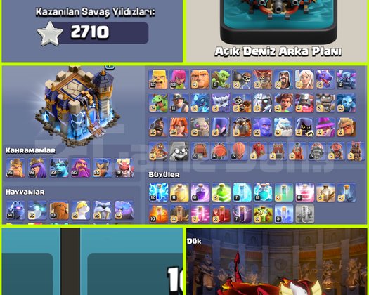 +2710 KS YILDIZI! MAX EKİPMAN! 22 KOSTÜM! TH18 MAX