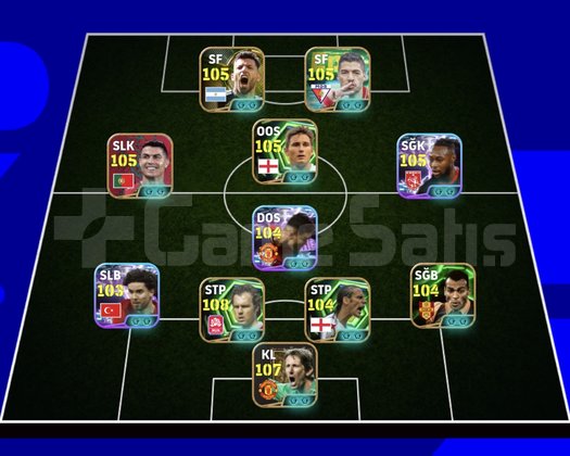 KG 3238 5 BOMBACI+RONALDO+SEMENYO+LAMPARD+SAR
