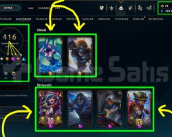655 LVL + 416 KOSTÜM + BOL İHTİŞAMLI + TEL / MAİL!