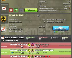 11 LVL KRİSTAL 1 LİGLİ KLAN
