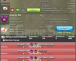 12 LVL KRİSTAL 3 LİGLİ KLAN