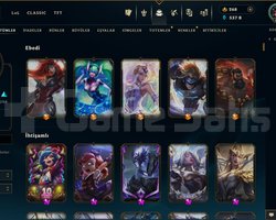 EUW | 800 KOSTÜM 537K ÖZ 565 LVL EFSANE MAİL HESAP