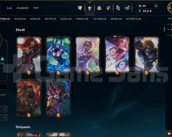 EUW | 480 KOSTÜM 792 LVL 29K ÖZ EFSANE MAİL HESAP