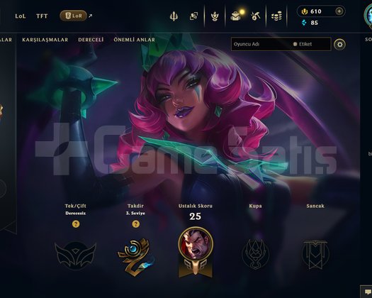 EUW Unranked | 8 Kostüm - 32 Hero | Ranked Ready