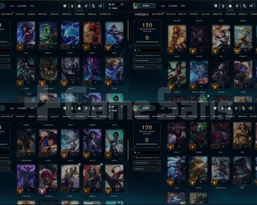 EUW+HAND MADE + 42 CHAMP+51 LEVEL++UNRANKED