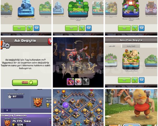 TH18COC |  SAYISIZ KOSTÜM ARKAPLAN | MAX KÖY
