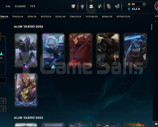 DOLU DOLU TR LOL VE VALORANT TEK HESAPTA